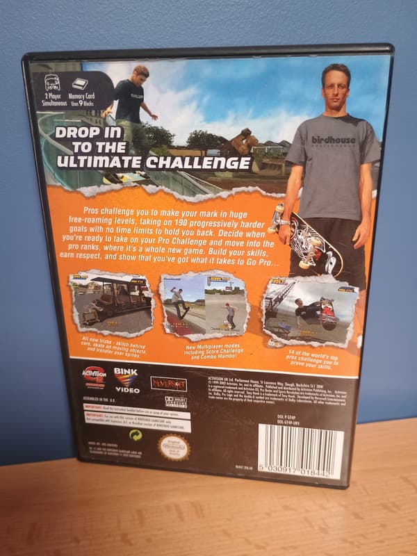 Tony Hawk’s Pro Skater 4 for Nintendo GameCube (English version), complete set