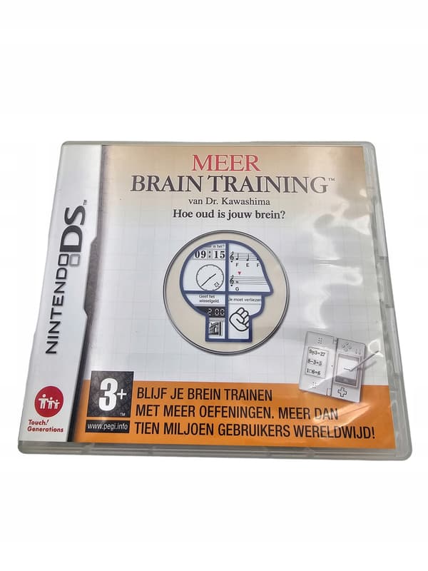 NINTENDO DS GAME: MORE BRAIN TRAINING