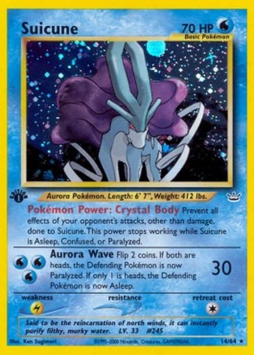 Pokemon TCG Suicune