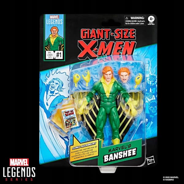 MARVEL LEGENDS BANSHEE X-MEN GIANT SIZE FIGURE 15CM