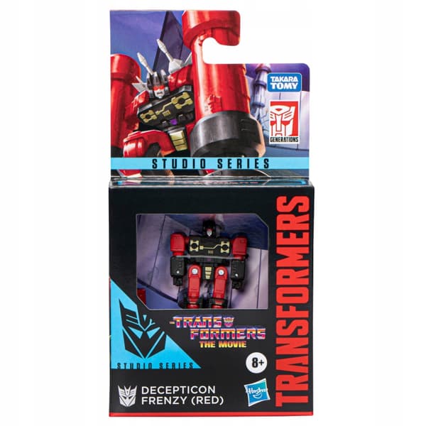 TRANSFORMERS STUDIO SERIES 2-IN-1 AUTO ROBOT DECEPTICON FRENZY RED FIGURE