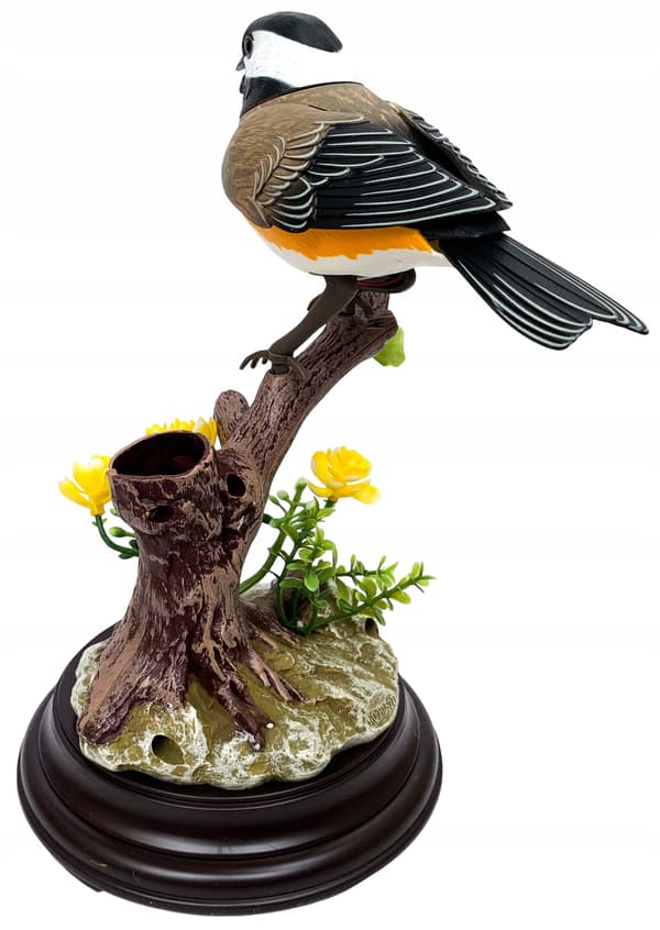 Interactive singing bird with sound, moving, decorative, chirping