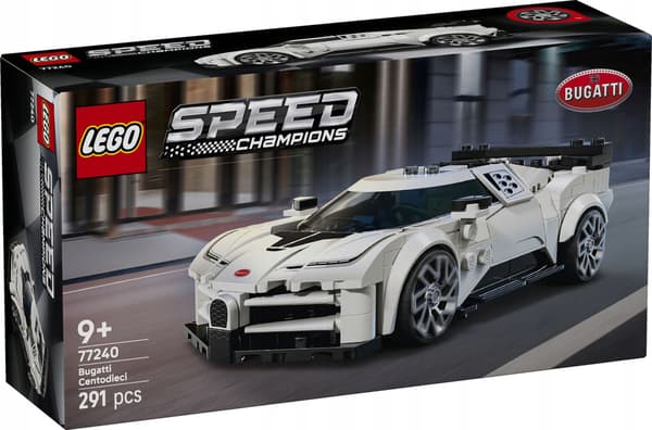 LEGO Speed Champions 77240 Bugatti Centodieci Hypercar + PDF CATALOGUE