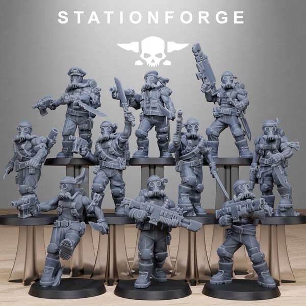 GrimGuard Jungle Fighters – x10