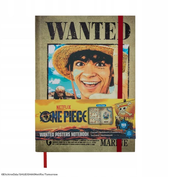 Luffy poster hardback notebook, One Piece