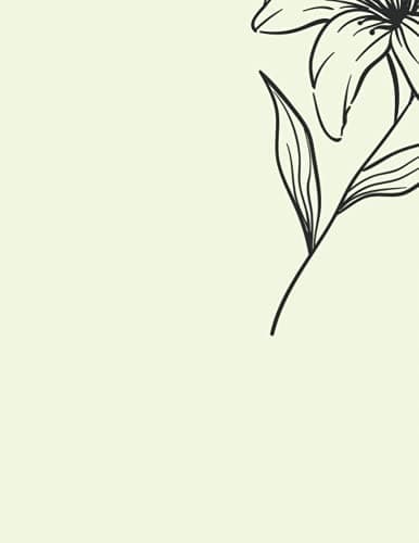 Flower Notebook: 100 pages, 6 x 9 inches, Notebook