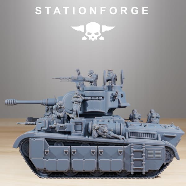 GrimGuard Heavy Battle Tank crew - Station Forge