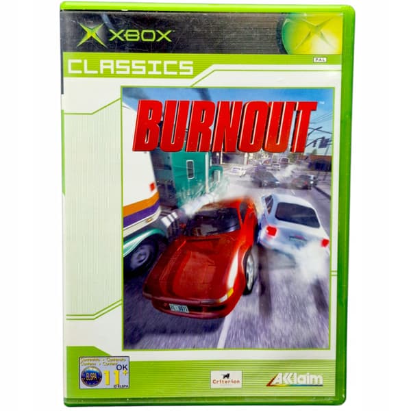 BURNOUT Xbox Classic boxed #2