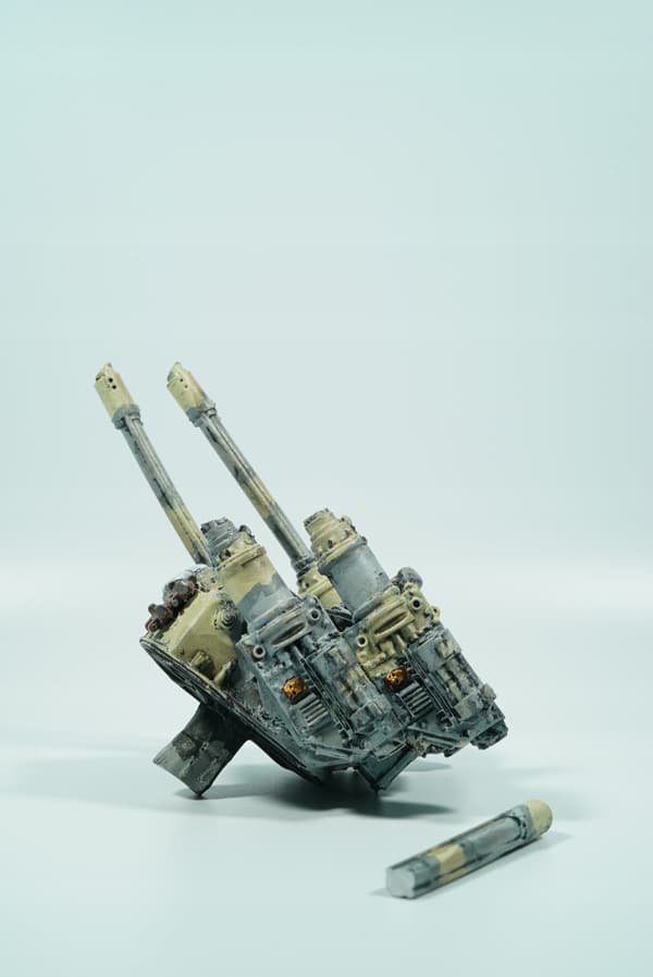 Warhammer 40k Imperial Guard Hydra Tank Turret part