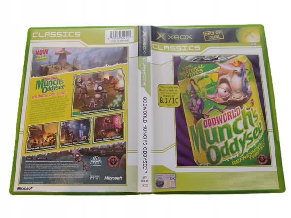 Oddworld: Munch’s Oddysee – Xbox – English Version