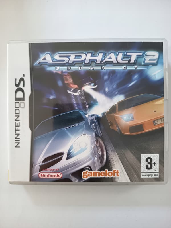 Asphalt Urban GT 2 for Nintendo DS – English version, complete set