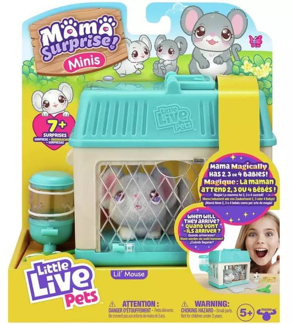 LITTLE LIVE PETS MAMA SURPRISE MINI Mouse Mice