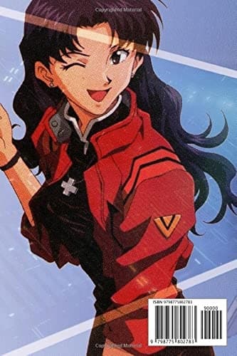 Misato Katsuragi Notebook: Lined Pages Notebook, Small Size, 6x9 inches / 1