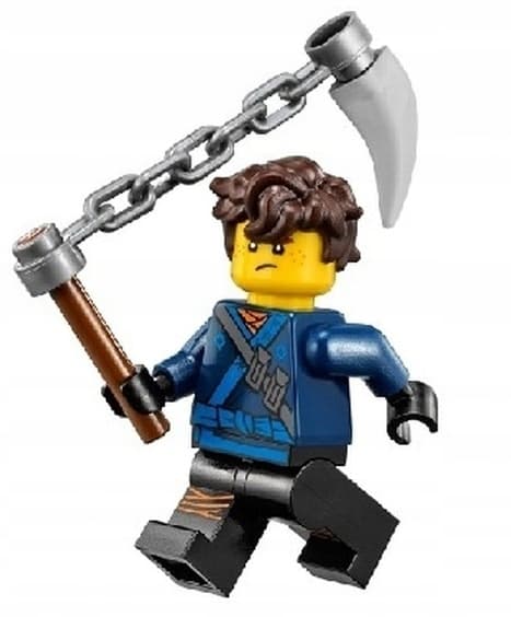 Lego minifigure @@@ JAY njo314 + WEAPON @@@ from set 70617