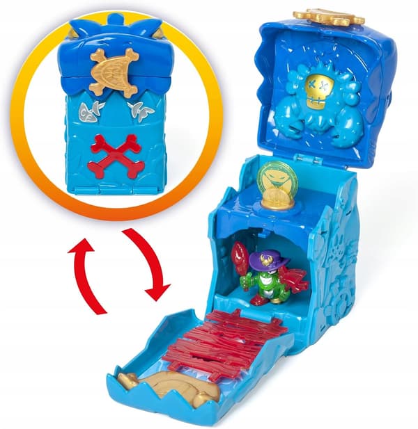 PIRATIX ADVENTURE WORLD SHARK CAVE SURPRISE SET + HUNTER FIGURE