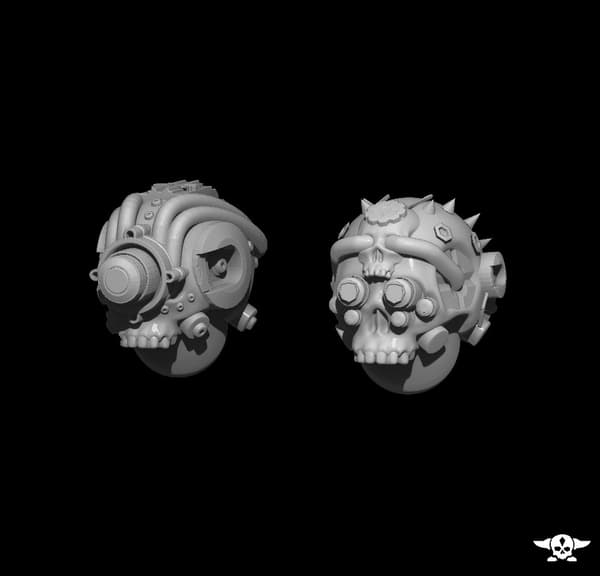 SERVO BOTS / SERVO HEADS (20 pcs.) - Station Forge