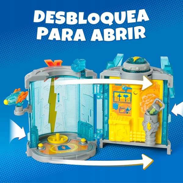 SECRET BASE – ACTION SET WITH HIDEOUT, MECHANISM, FIGURES AND ACCESSORIES – MAX