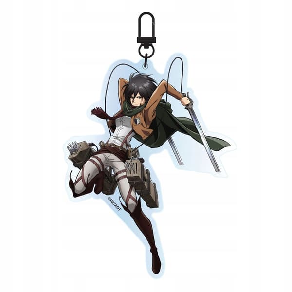 Attack on Titan Acrylic Keyring – Mikasa Ackermann, Licensed Product