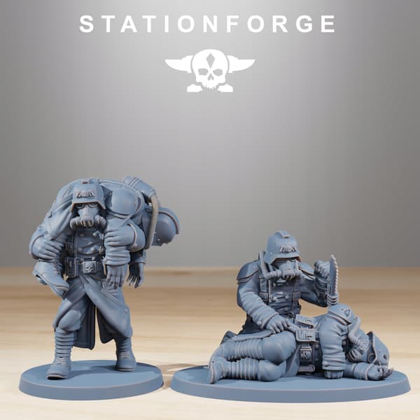 Grim Guard The Fallen – Station Forge – 3D-utskrift