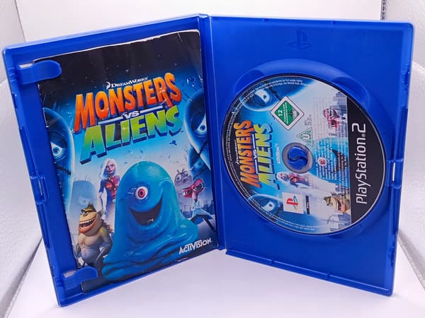 MONSTERS VS ALIENS GAME FOR THE PS2