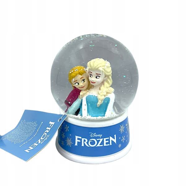 Frozen Snow Globe 8 x 10.8 cm ELSA AND ANNA