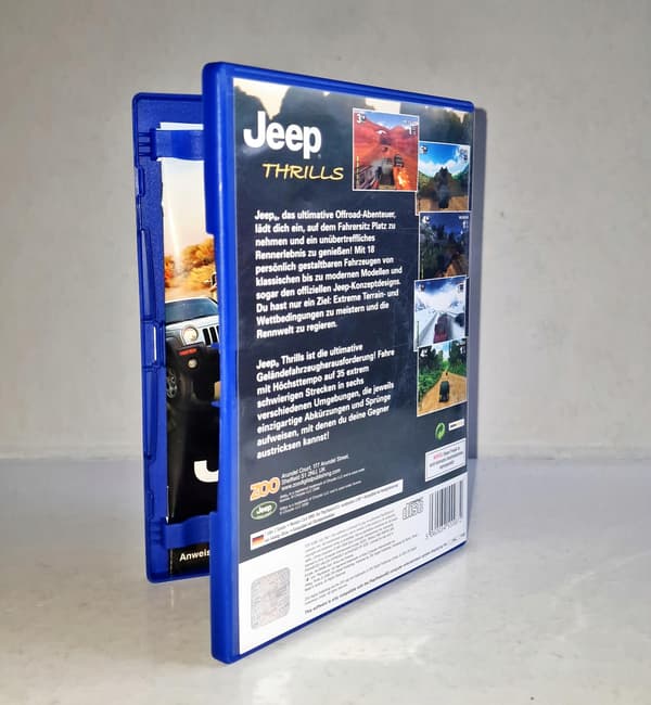 Jeep Thrills PS2 game