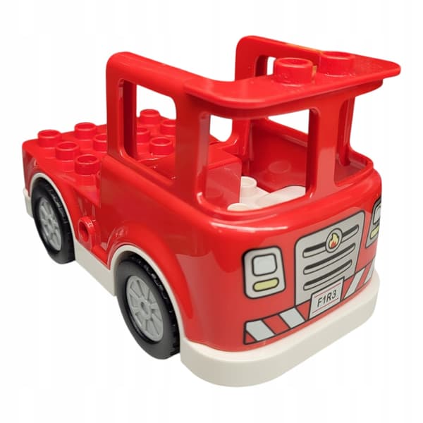 LS NEW LEGO DUPLO FIRE ENGINE WITH PULL-BACK MECHANISM