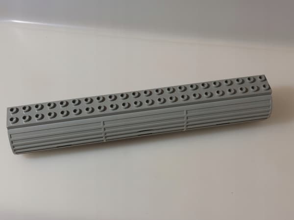 LEGO Battery Case 4350c01, light grey