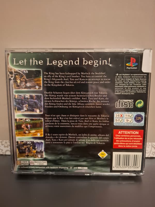 LEGEND FOR PS1 – ALMOST LIKE NEW