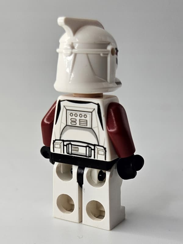 LEGO STAR WARS FIGURE sw0492 Clone Trooper Captain (Phase 1) DEFECT /
