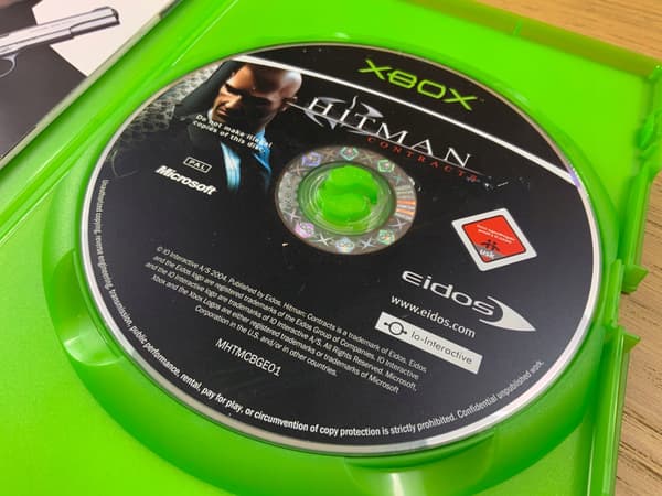 HITMAN CONTRACTS Complete Set – BDB+ Disc – XBOX CLASSIC