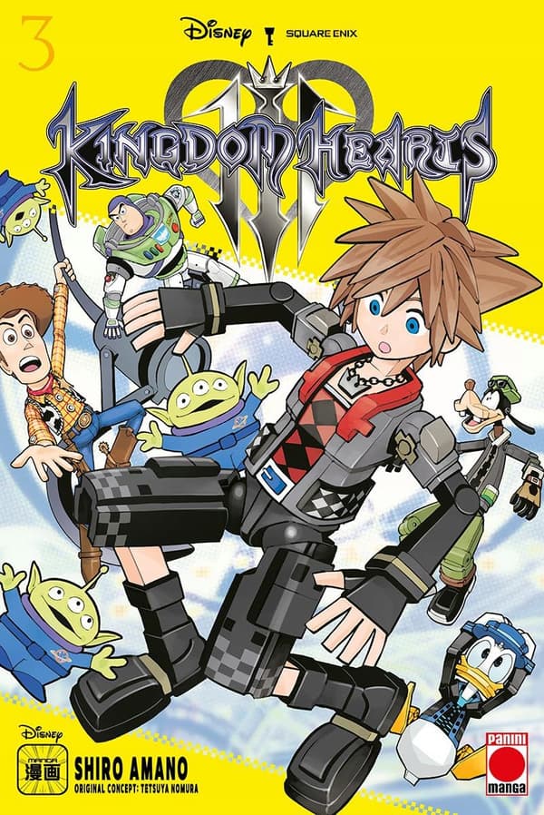 KINGDOM HEARTS III VOLUME 3 – Shiro Amano (COMIC)