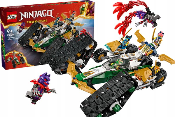 LEGO NINJAGO 71820 MULTI-FUNCTION NINJA VEHICLE building set +9 years