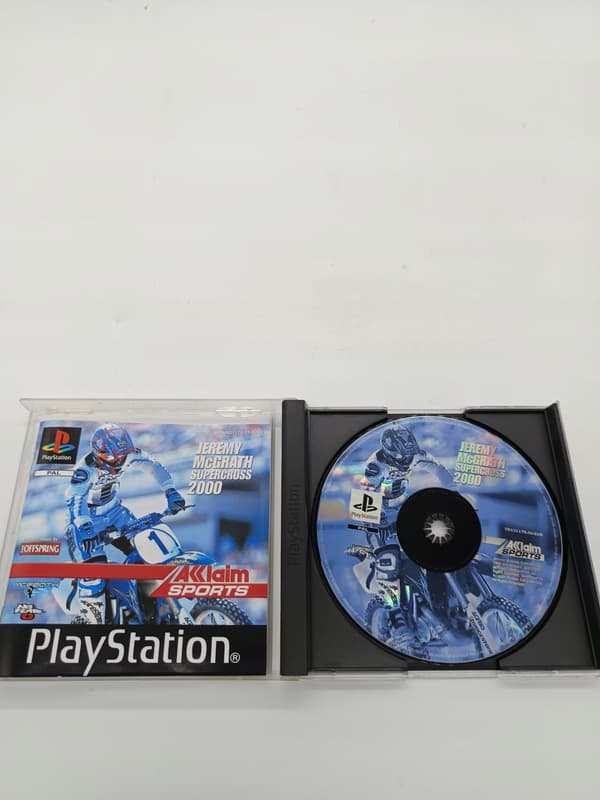 JEREMY MCGRATH SUPERCROSS 2000 PlayStation (PSX) – boxed