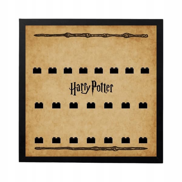 Personalised LEGO Minifigure Display Frame 71022 Harry Potter