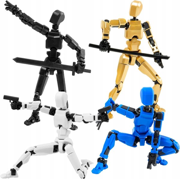 T13 TITAN 13 ACTION FIGURES SET – 3D-PRINTED DESK DECORATIONS – 4 PIECES