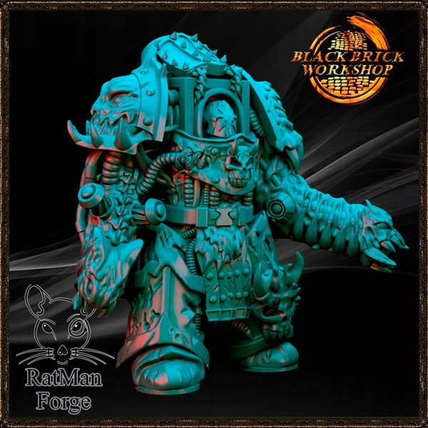Oblitormentor |RatMan Forge| – Proxy model for board games/D&D/GURPS