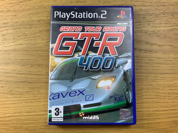 GRAN TOUR RACING GT-R 400 – perfect condition disc – complete PS2 set