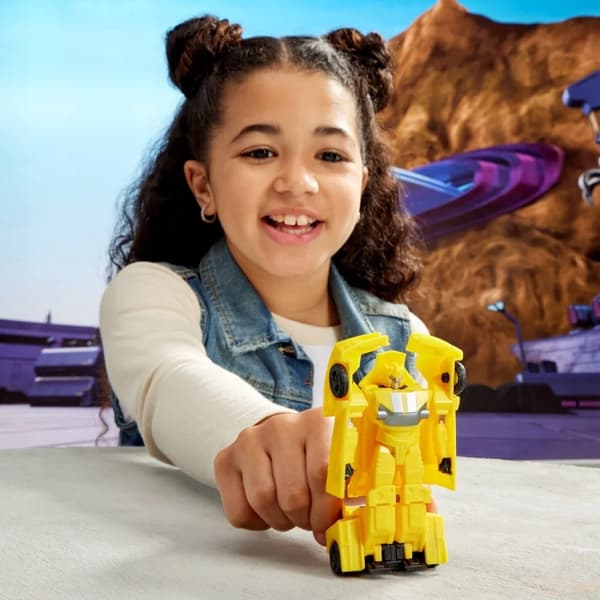 TRANSFORMERS EARTHSPARK AUTOBOT 2-IN-1 BUMBLEBEE FIGURE (1-STEP)