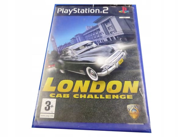 LONDON CAB CHALLENGE – game disc in very good+ condition, complete PS2 set
