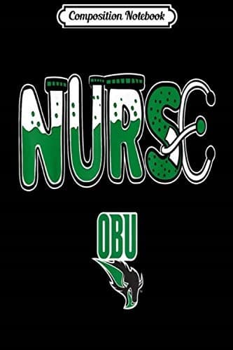 Composition Notebook: Oklahoma Baptist Bison Nurse Things – Team Tailgate G