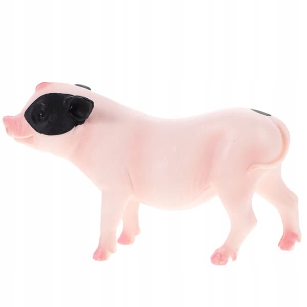 PLASTIC PIG FIGURINE – REALISTIC APPEARANCE AND DURABILITY