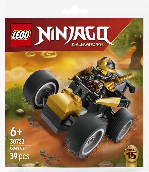 2x LEGO Ninjago Cole’s Ninja Car 30723