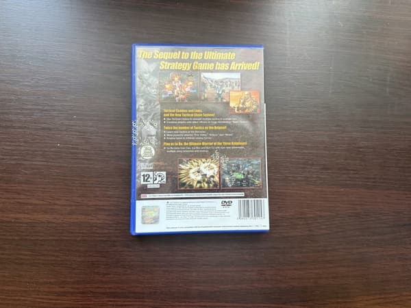 Dynasty Tactics 2 PS2