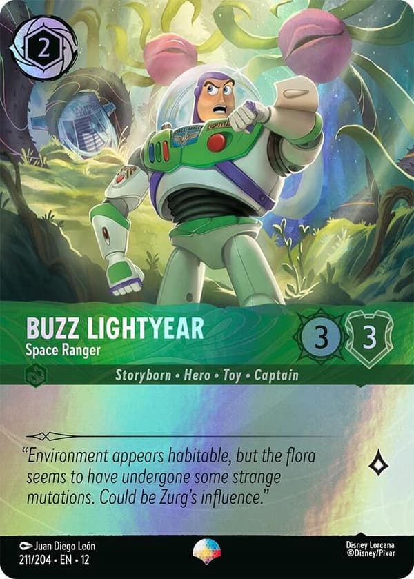Disney Lorcana: Buzz Lightyear – Space Ranger (Epic) (12WIL)