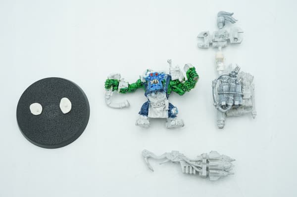 Warhammer 40k Orks Big Mek metal figurine