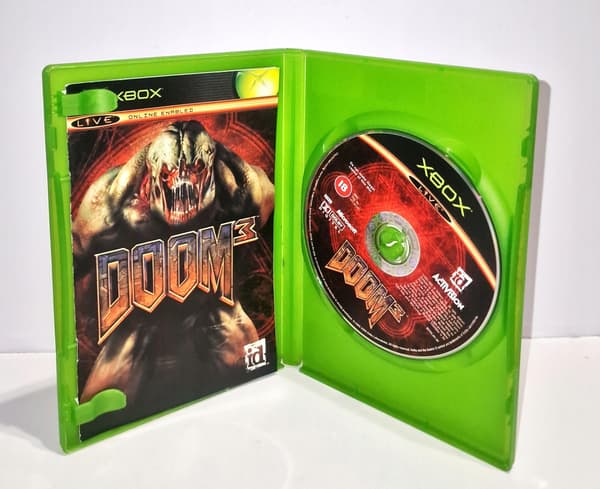 DOOM 3 game for Xbox – Microsoft Xbox 3XA – READ THE DESCRIPTION!