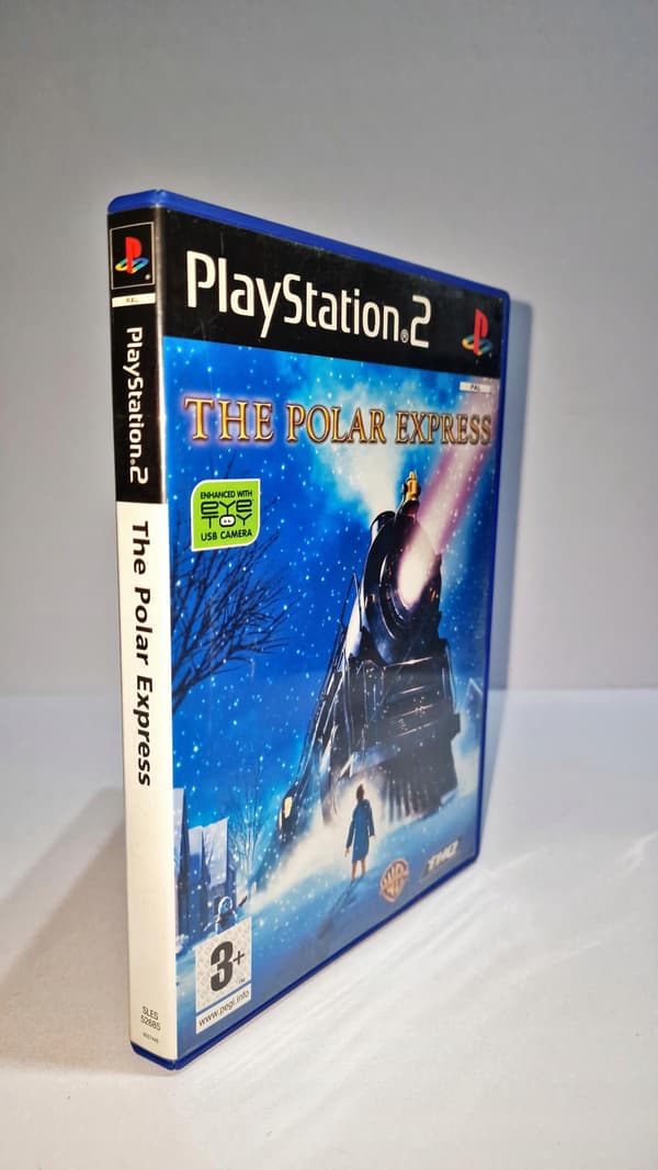 THE POLAR EXPRESS PS2 Game 3XA Disc + Manual