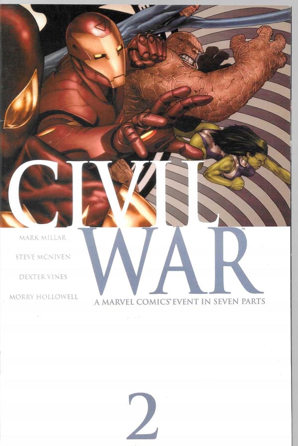 Marvel Civil War Comics 1–7/2006 (in English) – Complete set!