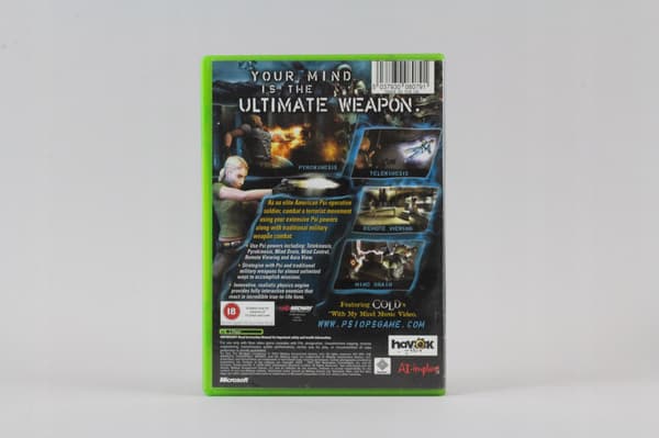 PSI-OPS: The Mindgate Conspiracy – Xbox